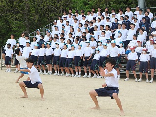 令和5年4月21日 体育祭応援練習風景
