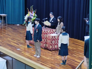 令和7年3月22日 中学卒業式