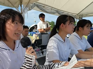 令和6年8月25日 オーガスタ ゴルフトーナメントでスタートアナウンス　