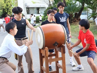 令和6年4月23日 体育祭準備風景