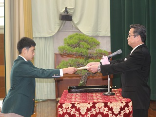 令和6年4月5日 第38回弘学館中学校・高等学校入学式