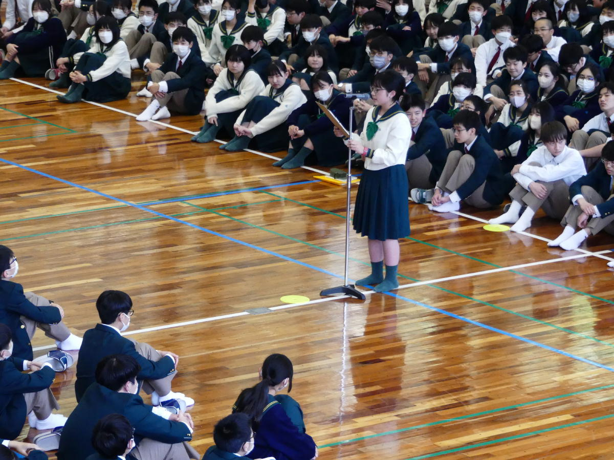 令和5年4月10日 生徒会対面式