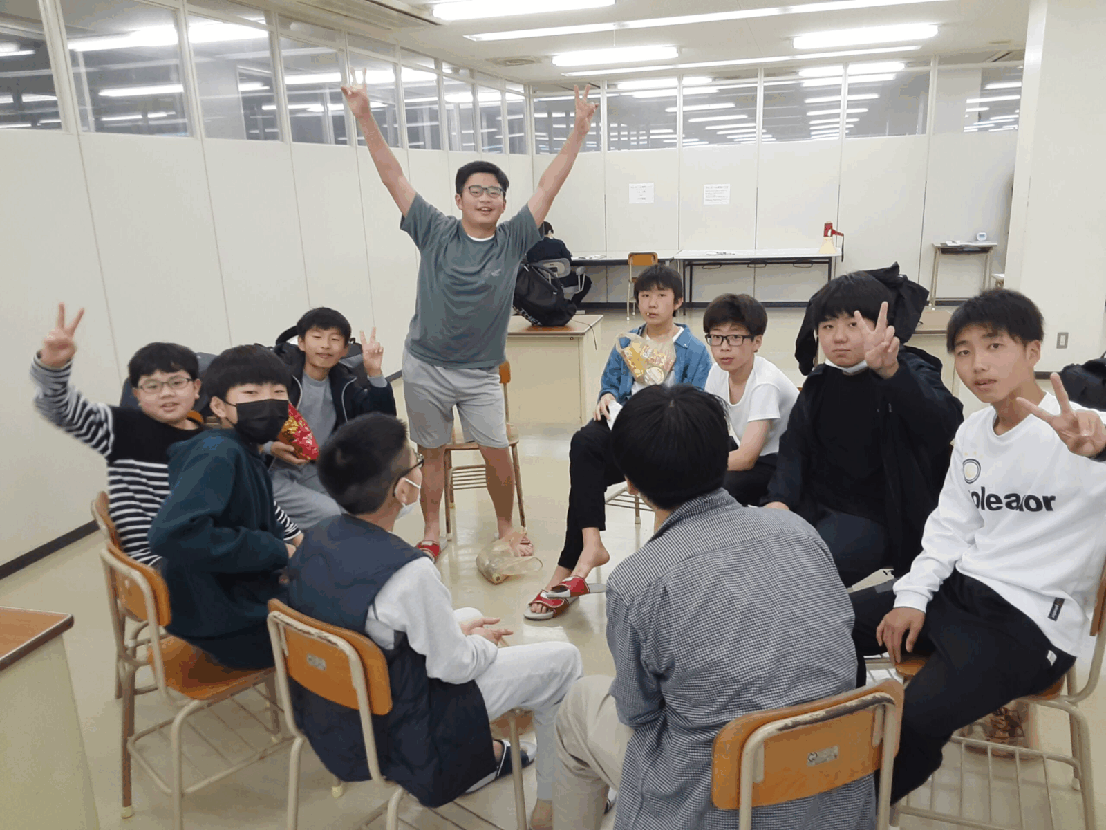 令和5年4月25日 地区別歓迎会（アカデミアハウス男子）