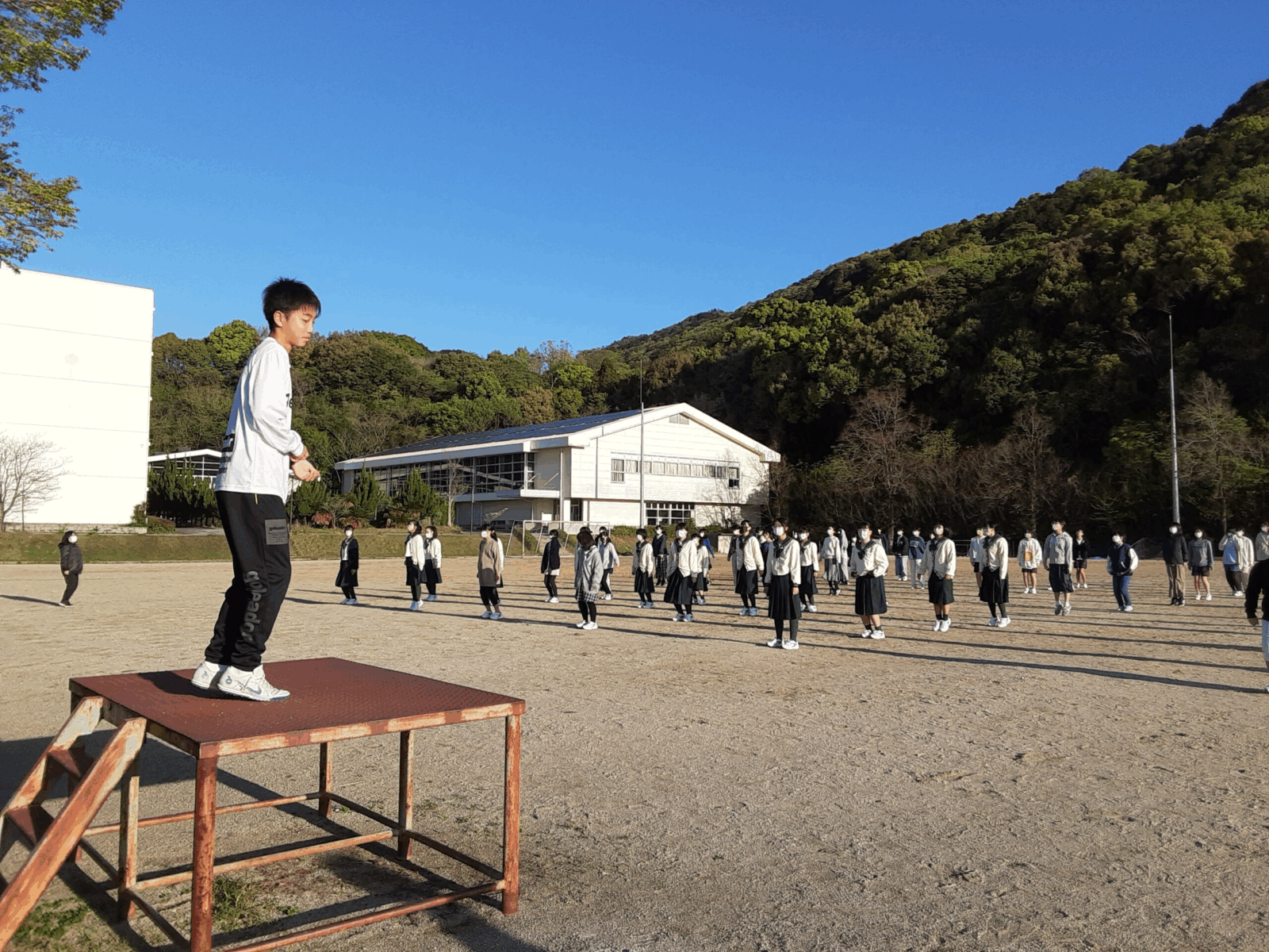 令和5年4月8日 アカデミアハウス外点呼