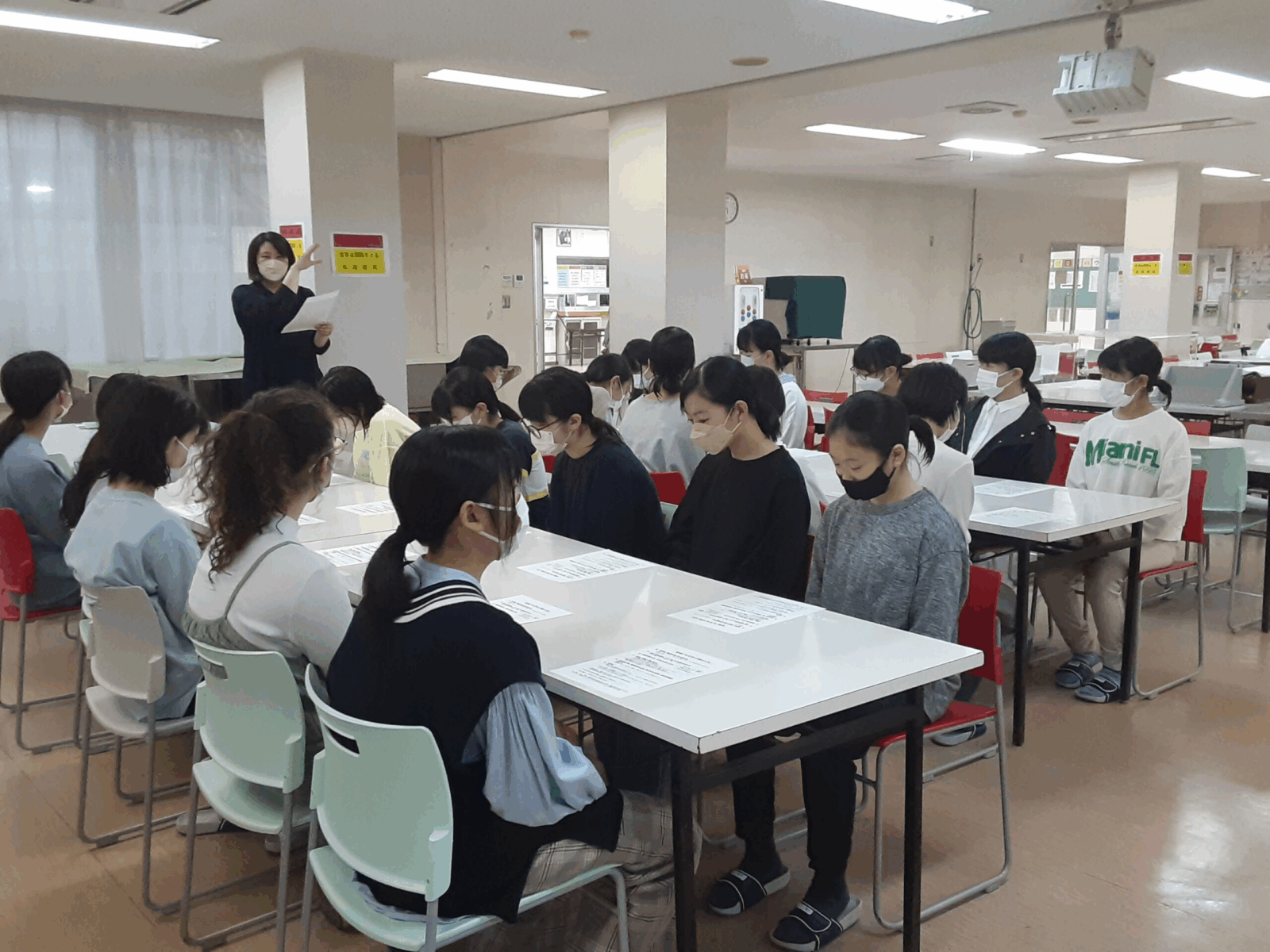 令和5年4月4日 食育指導（アカデミアハウス）